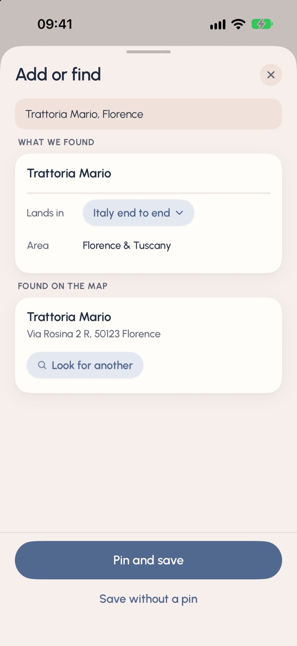 Capture: Trattoria Mario, Florence, pasted and found on the map at Via Rosina 2 R, in Florence & Tuscany, with Pin and save.